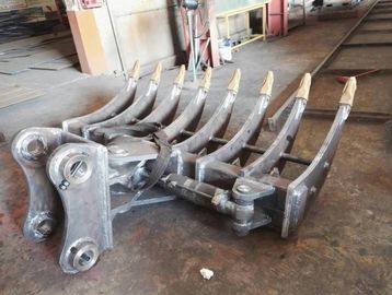 OEM suportado Excavator Brush Rake para Excavator 6T personalizável e pesado