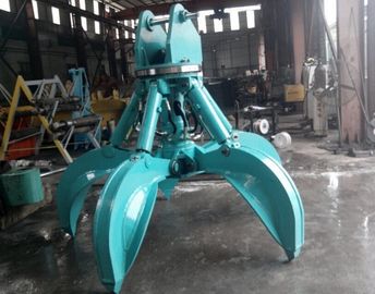 HUITONG Excavator Attachment Hidráulicas Peel de Laranja Agarrador 5-60 toneladas Hidráulicas Scrap Grab para Venda