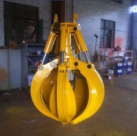 Grampos de casca de laranja personalizados Q355B NM400/450/500 Hardox450/500/550 Quatro ou Cinco garras