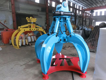 HUITONG Excavator Attachment Hidráulicas Peel de Laranja Agarrador 5-60 toneladas Hidráulicas Scrap Grab para Venda