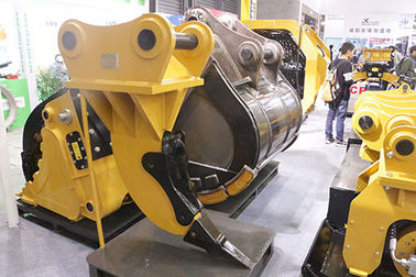 Ripper de tronco amarelo para remoção fácil de tronco com resistência superior