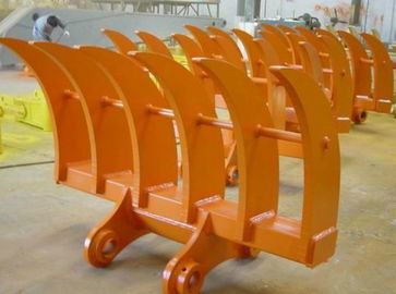 HUITONG Mini Excavadora Ripper Rake Escavação Anexo Terra Limpeza Rake Balde