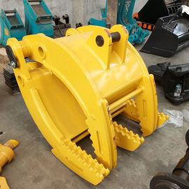 Excavator hydraulic rotary grab bucket 8-9 tons excavator wood cutting grab bucket wooden grab bucket hydraulic excavator grab bucket