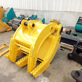 Excavator hydraulic rotary grab bucket 8-9 tons excavator wood cutting grab bucket wooden grab bucket hydraulic excavator grab bucket