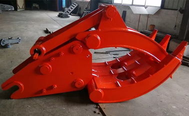 Mini escavadeira customizada Grelha giratória hidráulica Venda Quente 5 10 25 toneladas Grelha de madeira de pedra de madeira para venda