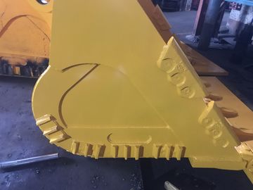 Balde de coleta de rocha pesada com dentes de alta resistência formado a partir de aço Q355 NM400 Hardox400