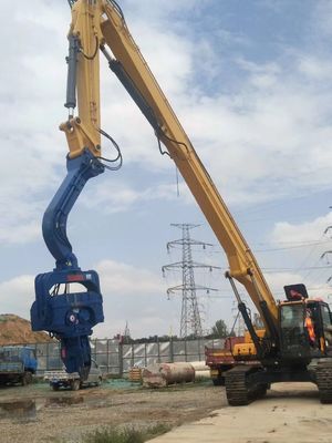 O crescimento reforçado resistente da pilha cabe a máquina escavadora PC200 EX230 de 20-27Ton para a fundação que empilha o cargo solar & os trabalhos de pilha da construção