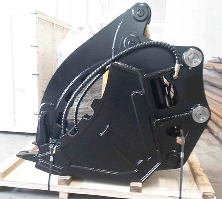 Excavadora Barril do polegar Q355 NM400 Excavadora de 22 toneladas DH220 PC220 para manuseio de resíduos de construção de pedra de tronco