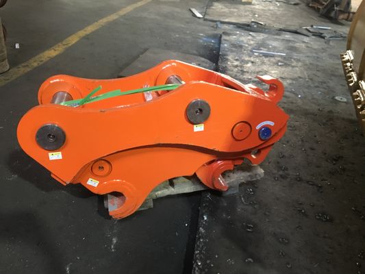 Adaptador de Excavadora de Diâmetro Personalizado Alta Precisão Inclinação Apego Rápido Para Excavadora de 3Ton Com Preço de Venda Direta de Fábrica