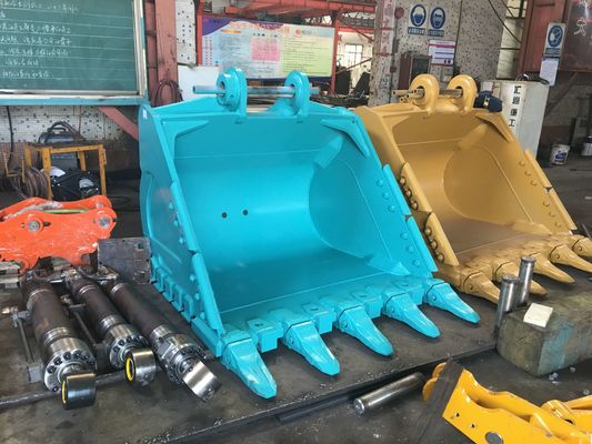HUITONG OEM Digging Standard Bucket Factory Manufacturer Excavator Parts GP Bucket para 20 toneladas EC750 Q690 Excavator
