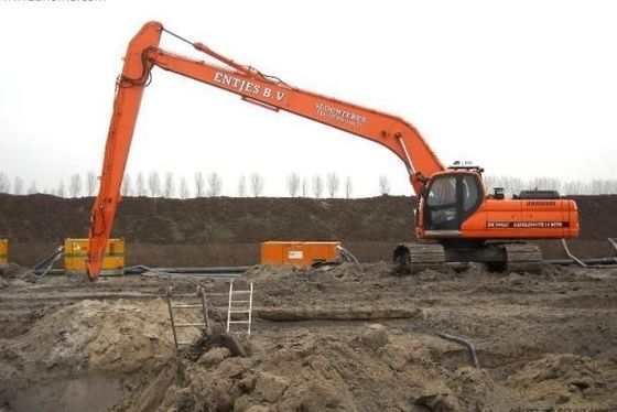 Máquina escavadora longa Debris Removing do crescimento de Booms Volvo 300 da máquina escavadora
