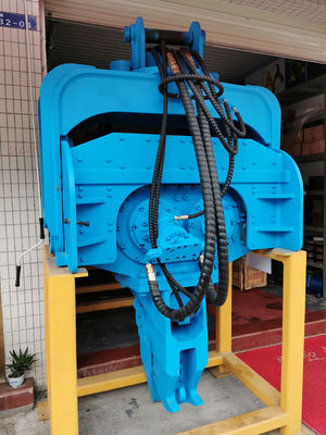 Excavadora de 15 a 40 toneladas Marteladora vibratória de pilha hidráulica para pilha de folha Vibro Motorista de pilha Marteladora de Vibro