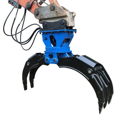 Garra mecânica de 250 kg ISO9001 para escavadeiras personalizáveis