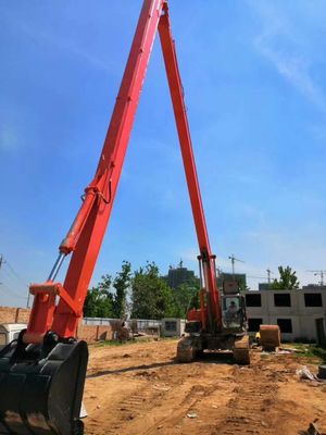 Máquina escavadora longa Booms do alcance de Hardox 400 da maquinaria de construção