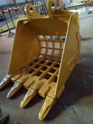 2.2M3 Balde de peneira de escavadeira para limpeza de tranças de escavadeira de 45 toneladas Balde de esqueleto Fábrica de venda direta anexo