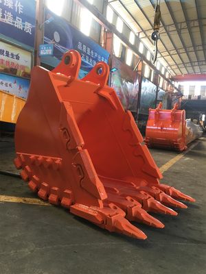 Balde de escavadeira personalizado Q355 Balde de rocha novo 280-4300kg Peso