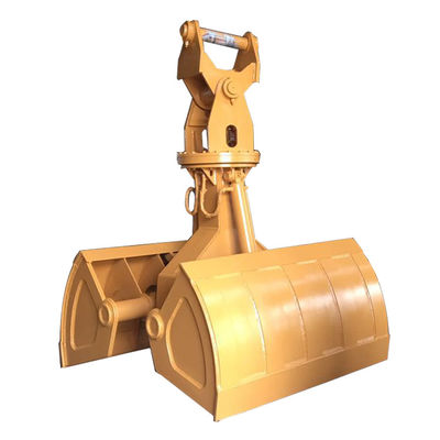 Capacidade de Excavadora Clamshell Bucket Customizado Amarelo Q355B NM400/450/500 - 3-65 toneladas