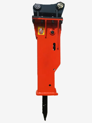 Máquina escavadora Hydraulic Rock Breaker de 60 HRC garantia de 6 meses