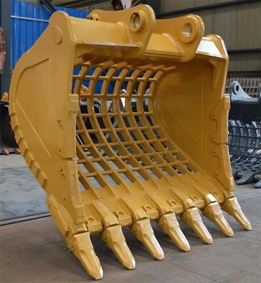 O OEM de Skeleton Bucket da máquina escavadora da maquinaria de construção personaliza a garantia de Digger Bucket 1Year