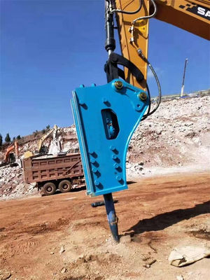 Pavimento do cimento de Hydraulic Hammer For da máquina escavadora da esteira rolante 60HRC quebrado