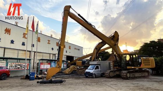 Extensão da escavadeira Boom e braço de longo alcance para PC200 SK200
