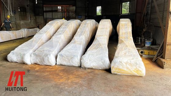Extensão da parte da escavadeira Boom e braço de longo alcance para PC200 EX200
