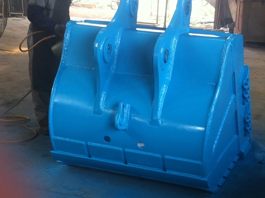 Força amarelo/preto Excavator Rock Bucket Q355 NM400 Hardox400 280-4300kg Personalizado