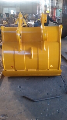 Máquina escavadora resistente Bucket da cubeta Wearable de grande resistência do OEM para a garantia da construção 1Year