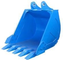 Máquina escavadora resistente Bucket da cubeta Wearable de grande resistência do OEM para a garantia da construção 1Year