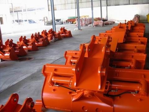 CAT325 Balde de inclinação de grande capacidade de 25 toneladas personalizado 1.2M3 Excavador Balde de limpeza de inclinação de fábrica venda direta