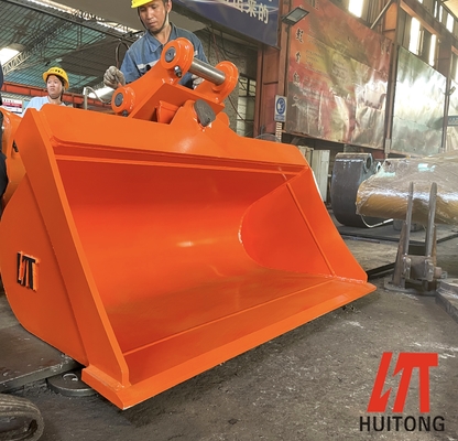 CAT325 Balde de inclinação de grande capacidade de 25 toneladas personalizado 1.2M3 Excavador Balde de limpeza de inclinação de fábrica venda direta