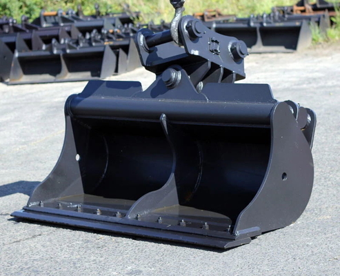 Excavadora de 15 toneladas CAT315 Customizado 0.3M3 Excavator Bucket Adequado para limpeza de tranças e inclinação