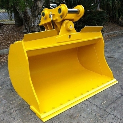Máquina escavadora Tilt Bucket da máquina da construção 45 diplomas em um ou outro sentido