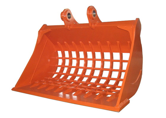 Embalagem de balde de peneira de escavadeira personalizada disponível para 40 toneladas de escavadeira Esqueleto de balde de escavadeira