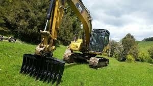 Construção de estradas da exploração agrícola da silvicultura de Brush Rake In da máquina escavadora NM360
