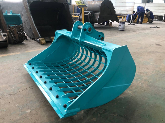 2.1M3 Balde de peneira de escavadeira para limpeza de tranças de escavadeira de 45 toneladas Balde esqueleto