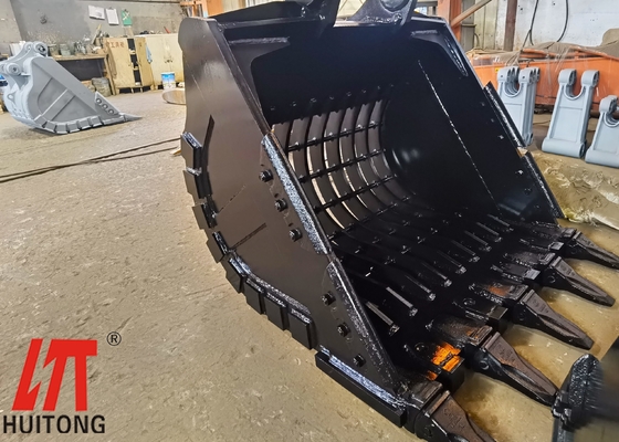Hardox450 Escavadeira Esqueleto Balde 0,2-2,8 Métro cúbico Escavação Limpeza Garbing Sieving