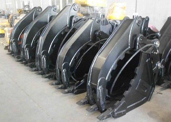 Excavadora Barril do polegar Q355 NM400 Excavadora de 22 toneladas DH220 PC220 para manuseio de resíduos de construção de pedra de tronco