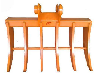 3 10 toneladas raiz de escavadeira raquete balde de agarrar raquete para mini-excavadores anexos