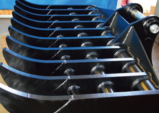 Escavação personalizada raspador 10ton raspador escova raspador raspador raspador raspador enigma balde raspador raspador de limpeza do solo