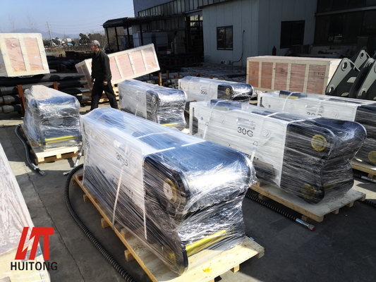 165MM Diâmetro Martelos de ruptura personalizados 35Ton PC350 Excavadora Máquinas de Construção Fábrica venda direta Anexo
