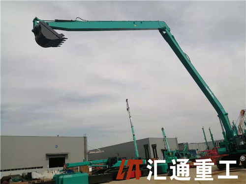 Máquina escavadora longa Long Reach Boom de Dx 420 da máquina escavadora do crescimento de Hitachi hidráulico