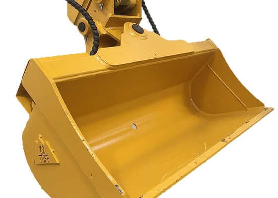 Excavadora vermelha Customizado Comboio de inclinação de abertura 800-1500mm Aço padrão