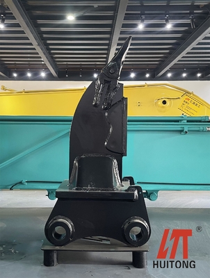máquina escavadora Stump Ripper da espessura da placa de 120mm 22 toneladas de único dente para KOMATSU PC60 PC180