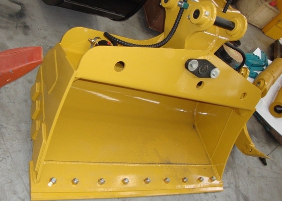 2025 Venda Quente Excavador Balde Inclinado Melhor Traje Para 11-16Ton Excavador Balde 0,6m3 Capacidade Com Dimensão Personalizada Limpeza Maquinaria Anexo