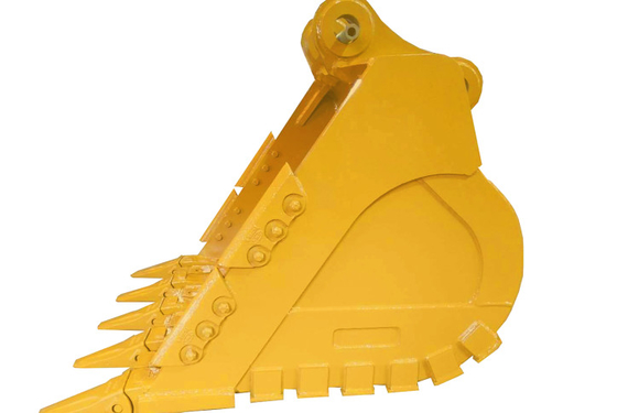 Reservatório pesado Q355B NM450 Excavator Bucket With Rock Teeth 1.5cbm Capacidade 1200mm de corte