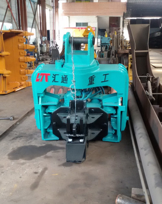 Excavadora de 15 a 40 toneladas Marteladora vibratória de pilha hidráulica para pilha de folha Vibro Motorista de pilha Marteladora de Vibro