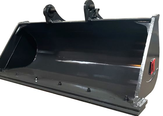 Balde de limpeza de fossa de escavadeira personalizado de 1,2 metro cúbico Capacidade 22 toneladas Balde de limpeza de lama Substituição para PC220 CAT320 DH220 R220 para remoção de detritos de manutenção de estradas
