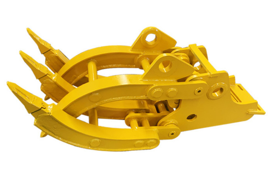 20Ton Excavator Manual Tipo Máquina de Agricultura Log Grapple 2.2M Jaw Opening Q355B/NM400/HARDOX450 Produto com e OEM