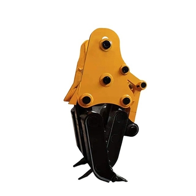 Sistema de rotação não rotativo Produto 9Ton Excavadora Manual Tipo Log Grapple personalizado Jaw Open Wood Grapple
